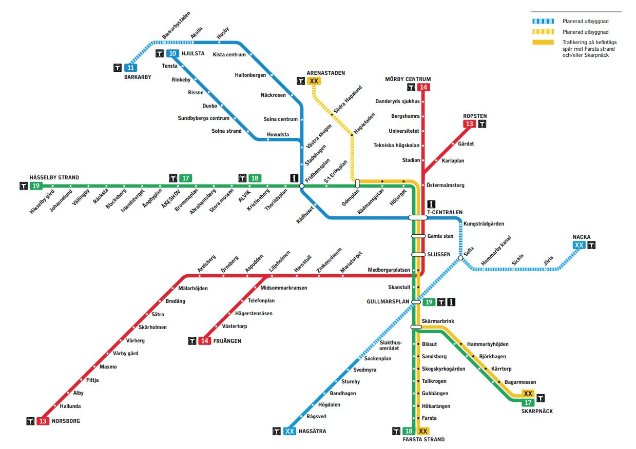 Utbyggnad Stockholms tunnelbana
